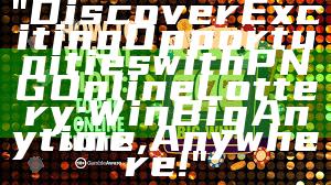 "Discover Exciting Opportunities with PNG Online Lottery: Win Big Anytime, Anywhere!"